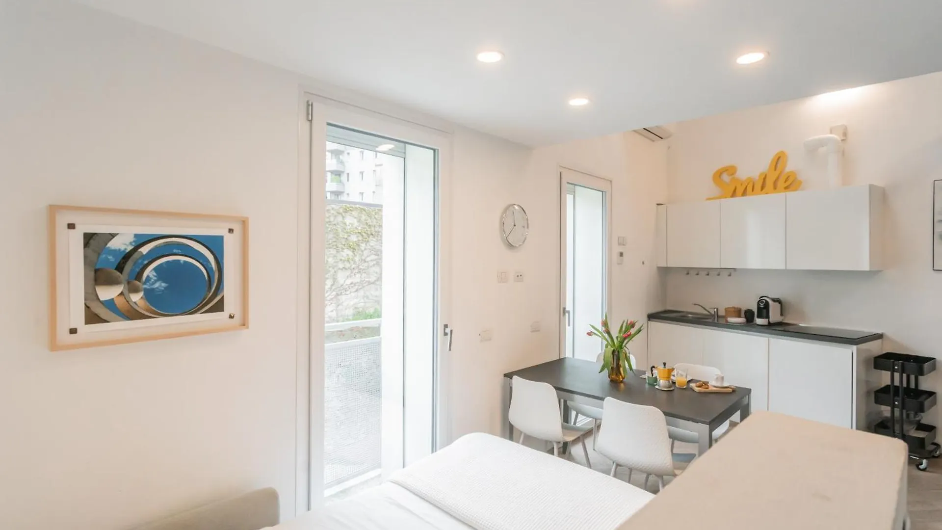 Borsieri Como Apartments With Parking By Rent All Como